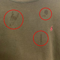 Polo by Ralph Lauren ポロラルフローレン クルーネックスウェットトレーナー モスグリーン Size S 瑞穂店