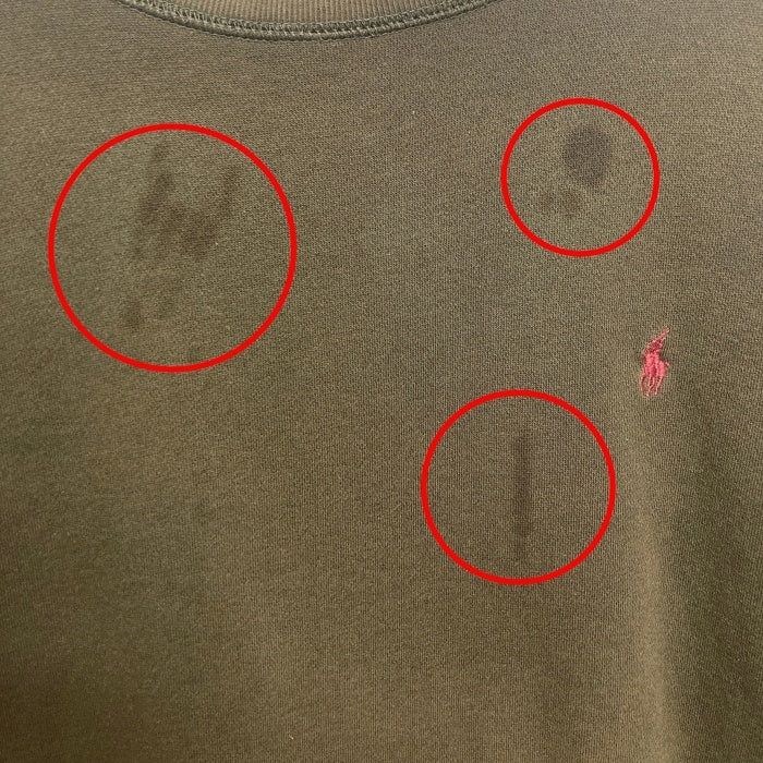 Polo by Ralph Lauren ポロラルフローレン クルーネックスウェットトレーナー モスグリーン Size S 瑞穂店