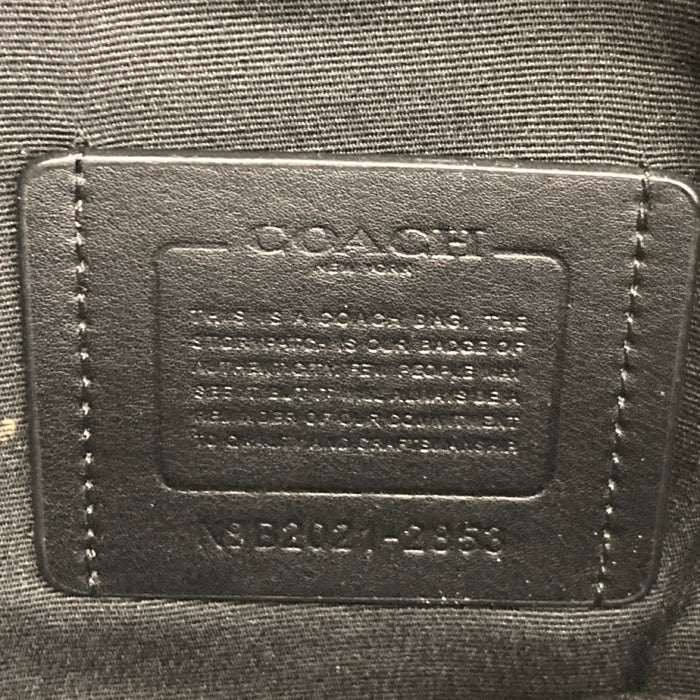 COACH コーチ 2853 モノグラム ワンショルダー ボディバッグ ブラック 瑞穂店