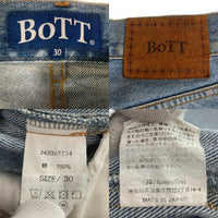 BoTT ボット Loose Fit Jean ルーズフィットジーンズ デニムパンツ ライトブルー 243BoTT34 Size 30 福生店