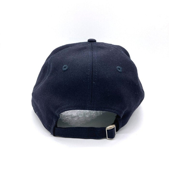 Y's×NEWERA ワイズ×ニューエラ ショートブリム ロゴ刺繍キャップ ネイビー size-※内側汚れあり 瑞穂店