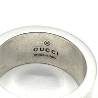 Gucci グッチ Gリング シルバー Ag925 8mm Size 9号 福生店