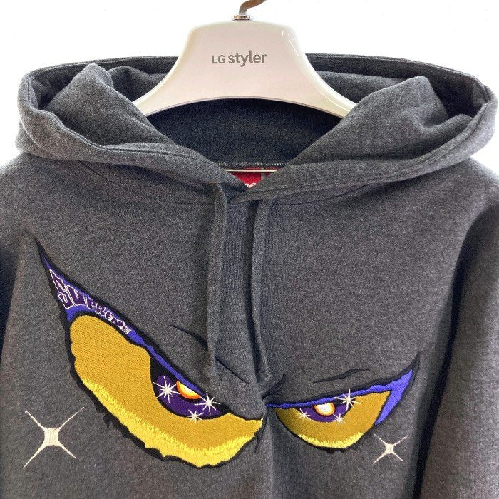 Supreme シュプリーム Eyes Hooded Sweatshirt ダークグレー sizeM 瑞穂店