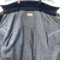 THE FLAT HEAD フラットヘッド ウォバッシュストライプ デニムウエスタンシャツ インディゴ F-DS101 Size 40 瑞穂店