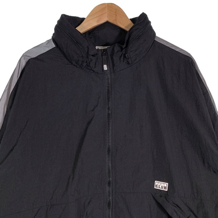 PRO CLUB プロクラブ FULL COURT WINDBREAKER JACKET ウィンドブレーカージャケット トラック ブラック ナイロン リフレクター Size 2XL 福生店