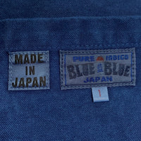 BLUE BLUE ブルーブルー 刺し子 コート インディゴ染め ブルー Size 1 福生店