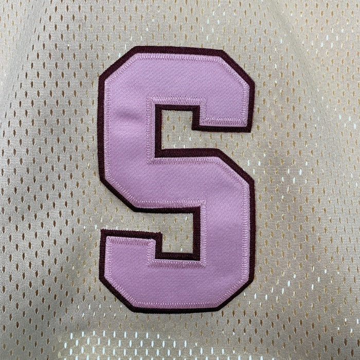 SUPREME シュプリーム 23SS Perfect Season Football Jersey パーフェクトシーズン フットボールジャージ メッシュ クリーム ピンク Size XXL 福生店