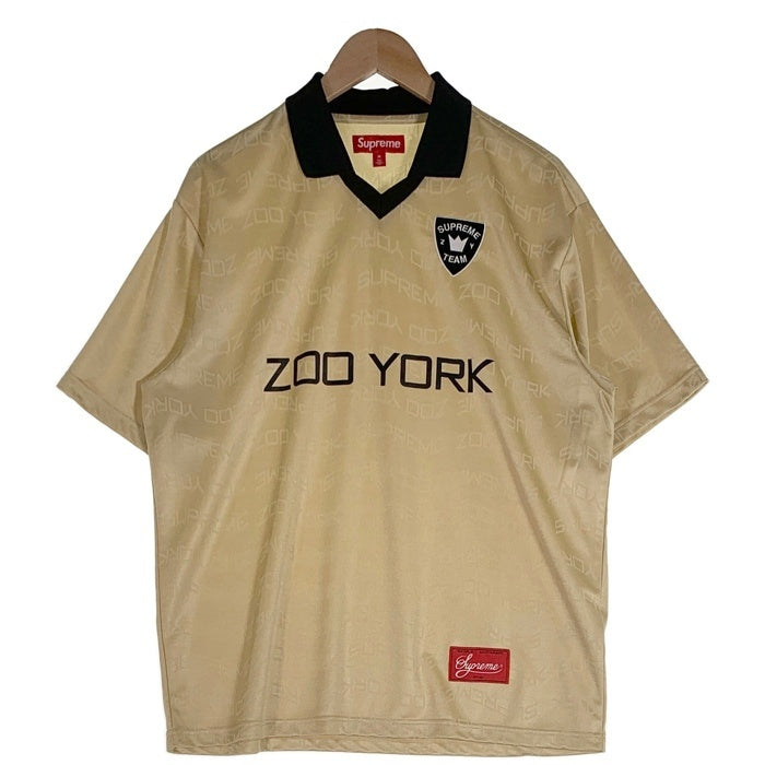 SUPREME シュプリーム 25SS Zoo York ズーヨーク Soccer Jersey サッカージャージ ポロシャツ ゴールド Size M 福生店
