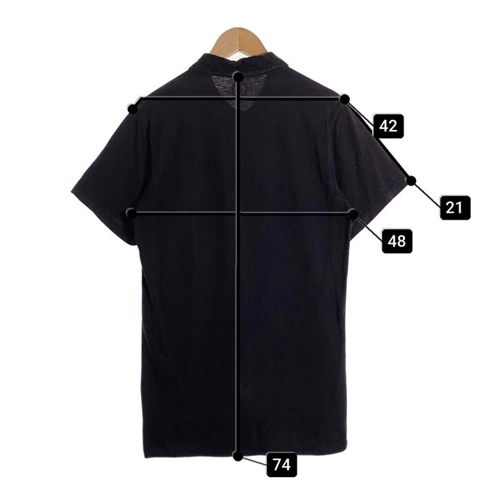 Chrome Hearts クロムハーツ コットン ポロシャツ ブラック クロスボールボタン Size S 福生店