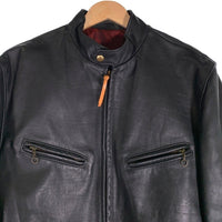 Schott ショット 641XX 復刻 レザー シングルライダースジャケット ブラック サボテンタグ復刻 USA製 Size 42 福生店