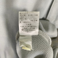 FRED PERRY フレッドペリー Tip Line Polo 半袖ポロシャツ コットンピケ グレー FPP732 日本製 Size L 福生店
