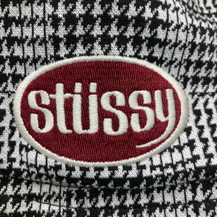 STUSSY ステューシー Lola Plaid Knit BuketHat バケットハット ブラック sizeXS 瑞穂店