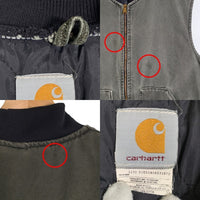 00‘ｓ Carhartt カーハート Duck Work Vest ダック ワーク ベスト モスグリーン Size XXL相当 福生店