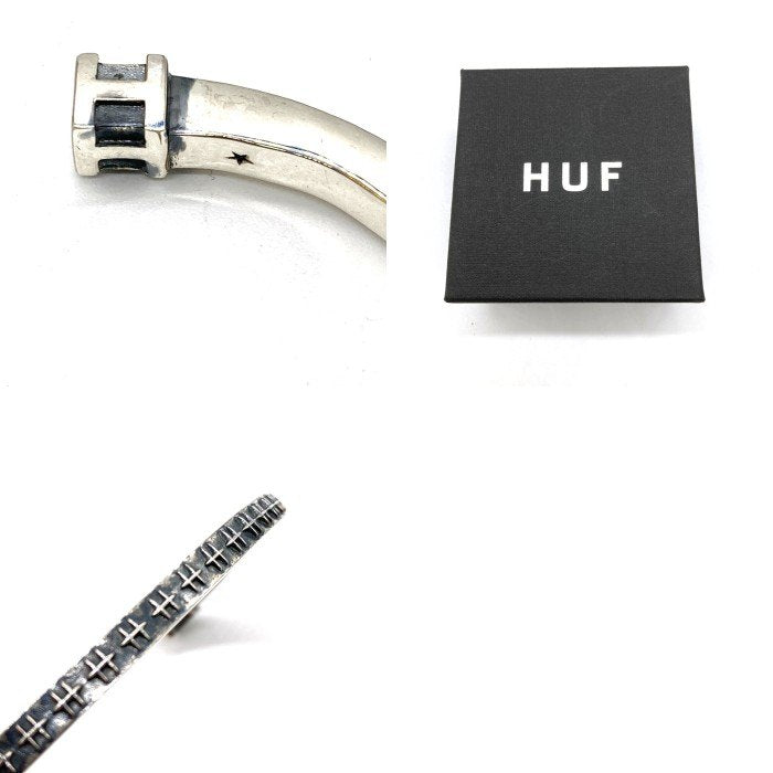 HUF ハフ H BLOCK BANGLE バングル シルバーメッキ 瑞穂店