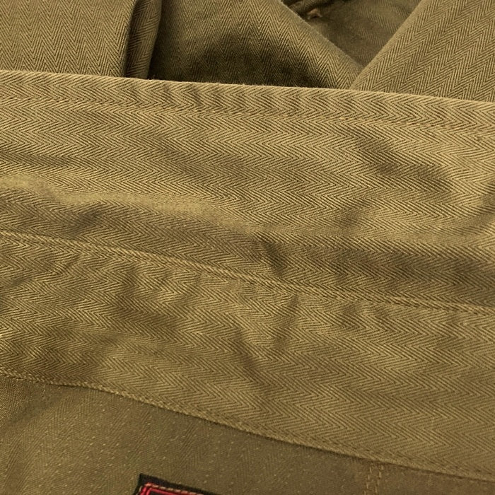 BUZZ RICKSON'S バズリクソンズ BR29390 HERRINGBONE WORK SHIRT 長袖ワークシャツ カーキ sizeXL 瑞穂店
