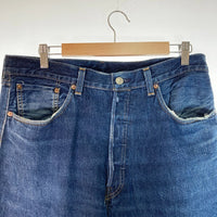 LEVI'S リーバイス 501XX 1955年モデル USA製 50155-0040 ボタン裏4420 ビッグE セルビッチ デニムパンツ インディゴ sizeW36 瑞穂店