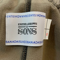 UNITED ARROWS & SONS ユナイテッドアローズアンドサンズ DAISUKE OBANA ダイスケオバナ CR 1P PANTS プリーツパンツ Size M 福生店