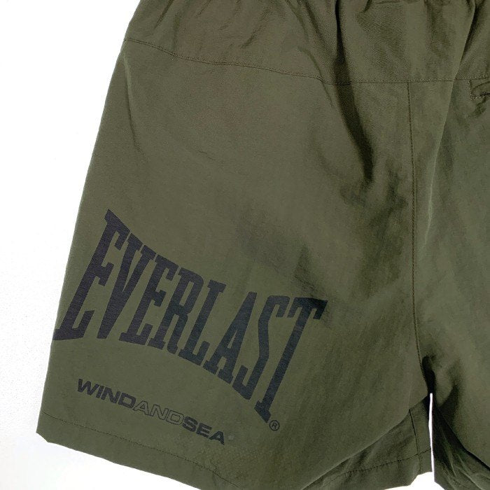 WIND AND SEA ウィンダンシー EVERLAST エバーラスト ナイロン ショートパンツ グリーン WDS-EVR-02 Size L 福生店