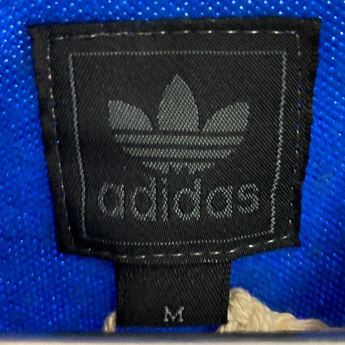 adidas アディダス 566338 エルサルバドル トラックジャケット ブルー ホワイト Size M 瑞穂店