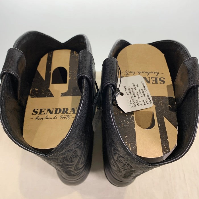 SENDRA センドラ ウエスタンブーツ ブラック 17840 Size 44 (27.5-28cm) 福生店