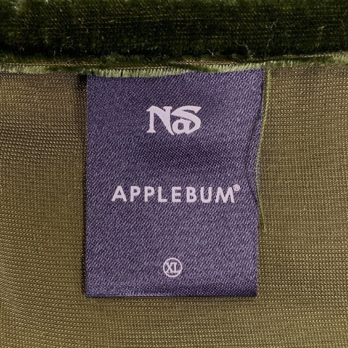 APPLEBUM アップルバム NAS ナズ ベロア ジャージ ジャケット パンツ 上下セット グリーン Size XL 福生店