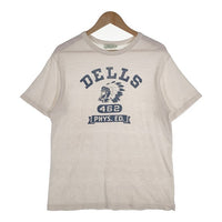 Heller's Cafe ヘラーズカフェ DELLS プリントTシャツ ホワイト Size L 相当 福生店