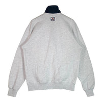 AVIREX アヴィレックス 783-3130042 LOGO HALF ZIP SWEAT ロゴ ハーフジップ スウェット グレー sizeM 瑞穂店