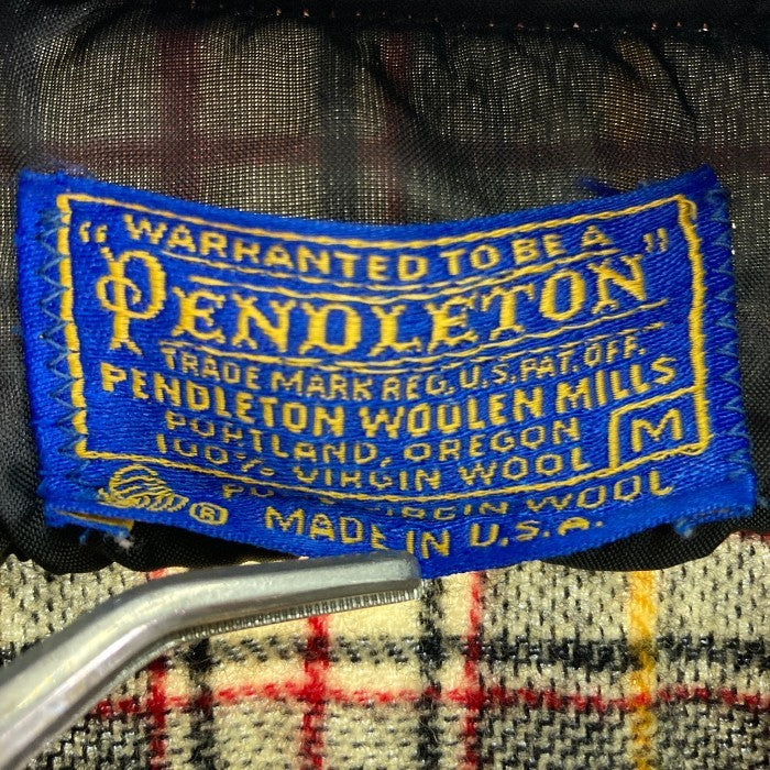 PENDLETON ペンドルトン ネルシャツ チェック マルチカラー sizeM 瑞穂店