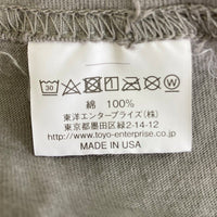 BUZZ RICKSON’S バズリクソンズ 13th RECONNAISSANCE.SQ. プリント ロングスリーブTシャツ グレー Size XL 瑞穂店