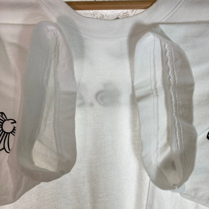 CHROME HEARTS クロムハーツ バックアーチロゴ ポケットTシャツ ホワイト sizeL 瑞穂店