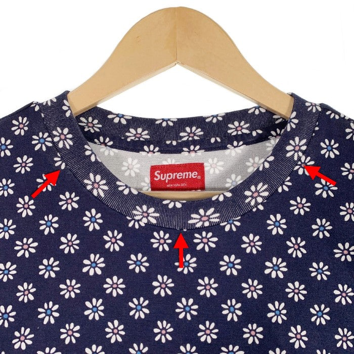 SUPREME シュプリーム 22AW Small Box L/S Tee スモールボックス ロングスリーブTシャツ フラワー Size L 福生店