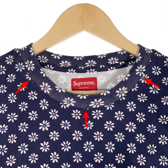 supreme 2018ss  フラワーTシャツ size L