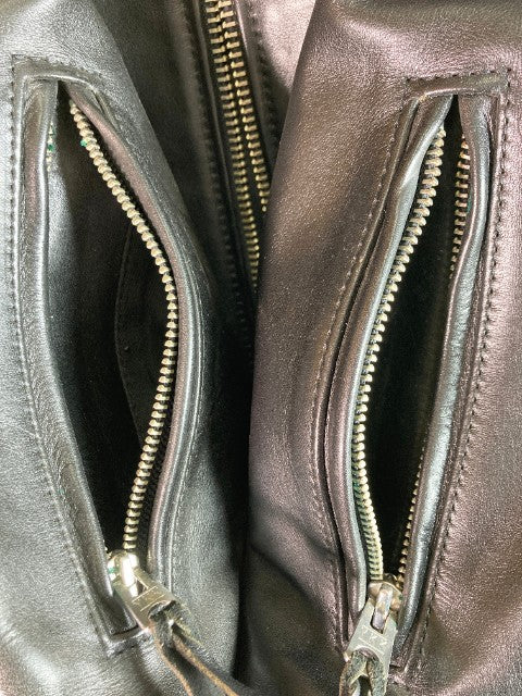 KADOYA カドヤ レザージャケット シングルライダース ASV1  ステアハイド 日本製 ブラック  size40 瑞穂店