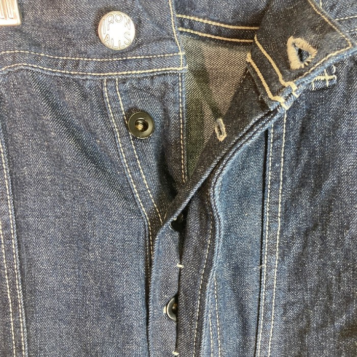 FREEWHEELERS フリーホイーラーズ THE IRONALL FACTORIES Coレーベル  Lot 102 DENIM OVERALLS デニムパンツ インディゴ sizeW34 瑞穂店