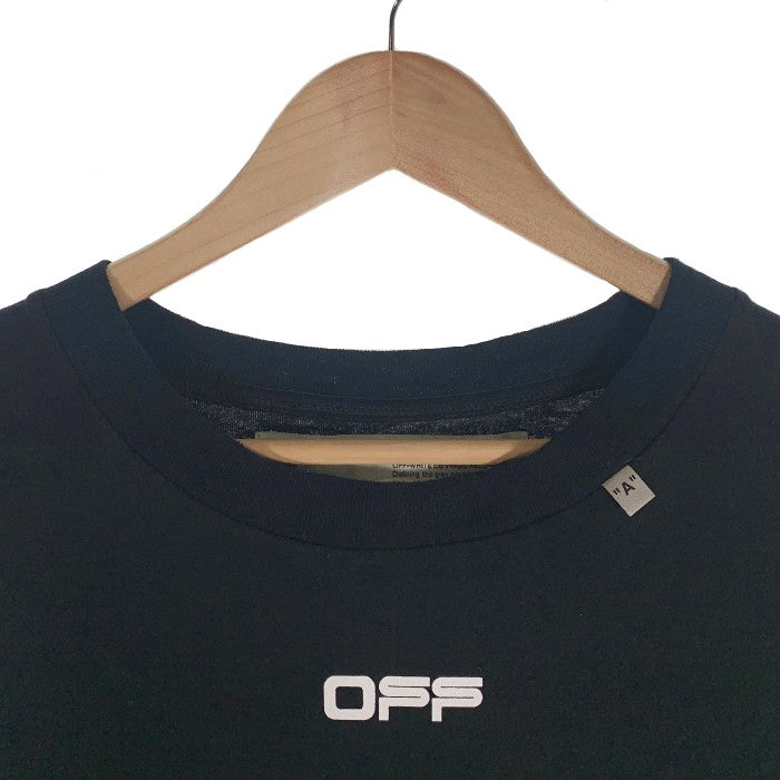 OFF-WHITE オフホワイト 20SS CARAVAGGIO SQUARE S/S TEE カラヴァッジョ スクエア プリントTシャツ ブラック OMAA027S20185005 Size XL 福生店