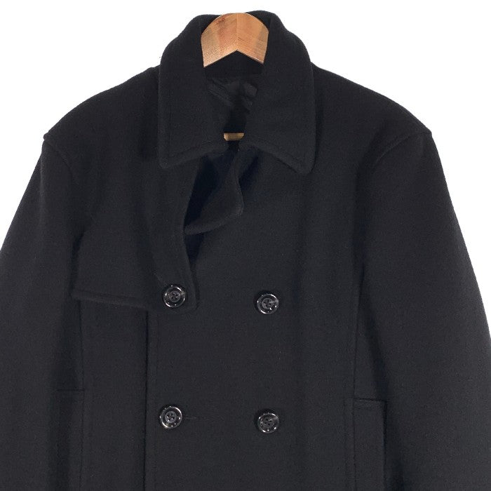 Pherrrow's フェローズ PEA COAT メルトン ウール ピーコート ブラック Size L 福生店