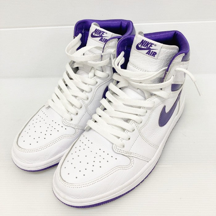 NIKE 21ss WMNS AIR JORDAN 1 HIGH OG CD0461-151 ナイキ エアジョーダン1ハイオージー コートパープル size26.5cm 瑞穂店