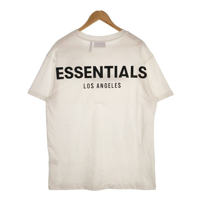 ESSENTIALS エッセンシャルズ Logo Print Tee LOS ANGELS ロゴプリント Tシャツ ホワイト Size S 福生店