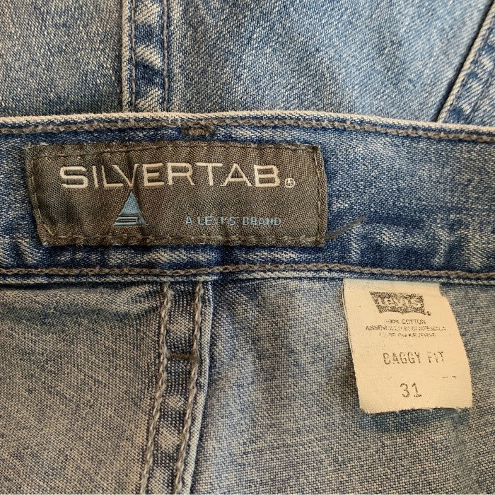 Levi's リーバイス SilverTAB シルバータブ BAGGY FIT バギーデニムショートパンツ ライトブルー Size 31 福生店