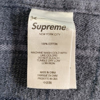 SUPREME シュプリーム 23SS Shadow Plaid Flannel Shirt シャドウ チェックフランネルシャツ ボタンダウン ブラック Size S 福生店