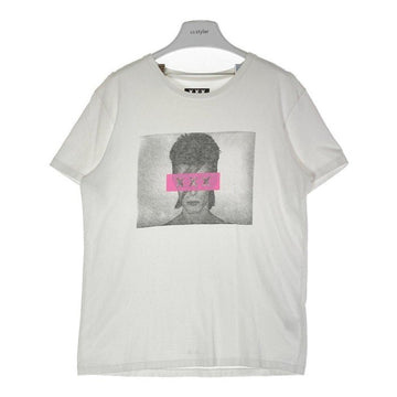 GOD SELECTION XXX ゴッドセレクション  David Bowie デヴィッド・ボウイ Tシャツ ホワイト size- 瑞穂店
