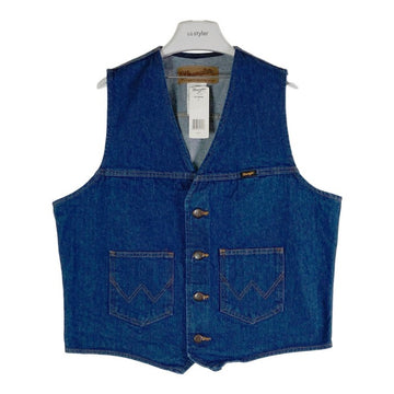 WRANGLER ラングラー 74130PW カーボーイカット・デニムベスト Cowboy Cut Denim Vest インディゴ sizeL 瑞穂店