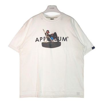 APPLEBUM アップルバム MEGA BASS 2111137 Tシャツ ホワイト sizeXL 瑞穂店