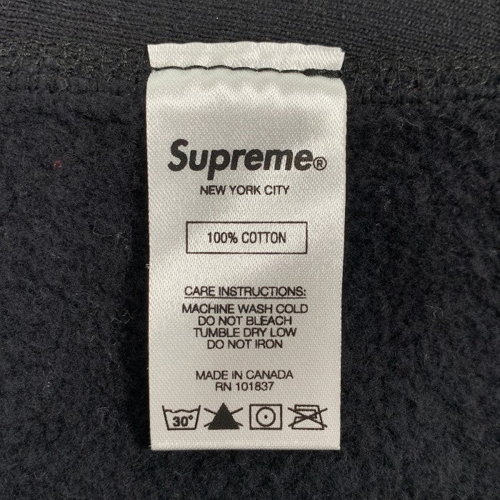 SUPREME シュプリーム 19SS Wrist Logo Hooded Sweatshirt リストロゴ プルオーバー スウェットパーカー ブラック Size S 福生店