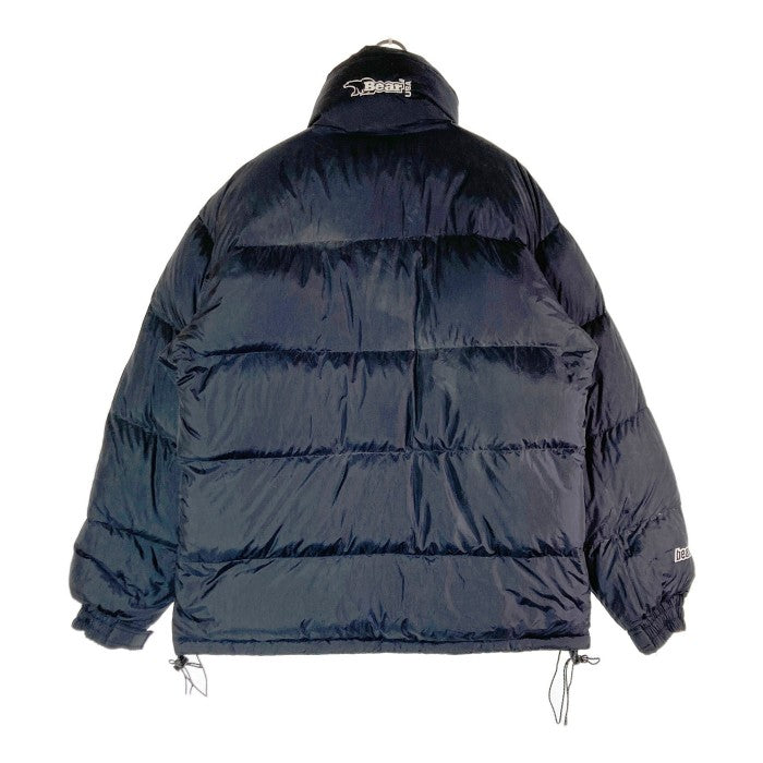 BEAR ベアー リバーシブル ダウンジャケット イエロー×ブラック sizeM 瑞穂店