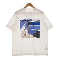 EIZIN SUZUKI 鈴木英人 SEASIDE HOUSE TEE プリントTシャツ ホワイト Size M 福生店