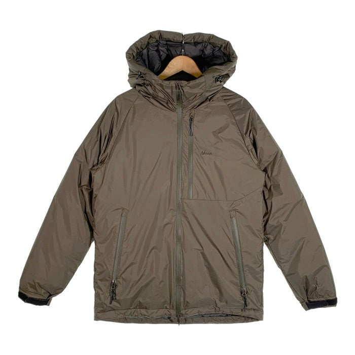 NANGA ナンガ AURORA DOWN JACKET オーロラ ダウンジャケット ナイロン リップストップ カーキ Size JPN XL 福生店