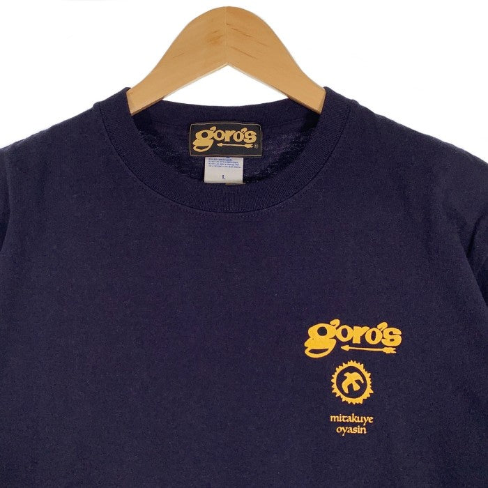 goro's ゴローズ mitakuye oyasin プリント Tシャツ ネイビー Size L 福生店