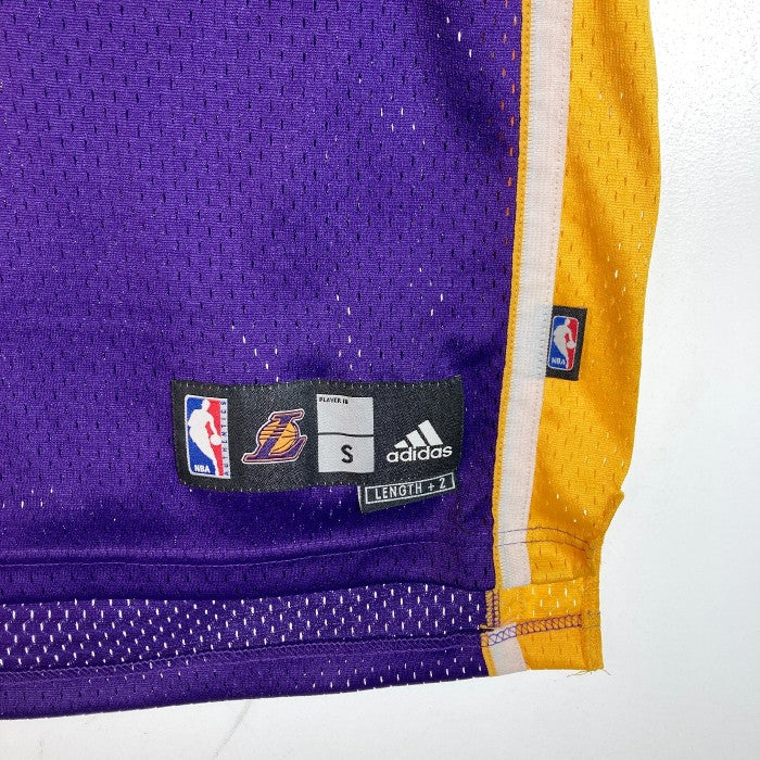 adidas NBA ロサンゼルス・レイカーズ LAKERS #17 Bynum バイナム ユニフォーム パープル sizeS 瑞穂店