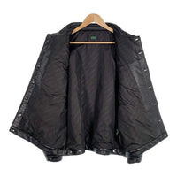 A FEW GOOD KIDS アフューグッドキッズ Crocodile Effect Jacket クロコダイルエフェクト フェイクレザージャケット クロコ型押し ブラック Size S 福生店